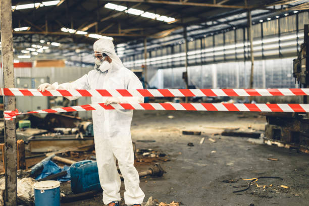 Professional Biohazard technician working in Valley Springs, SD